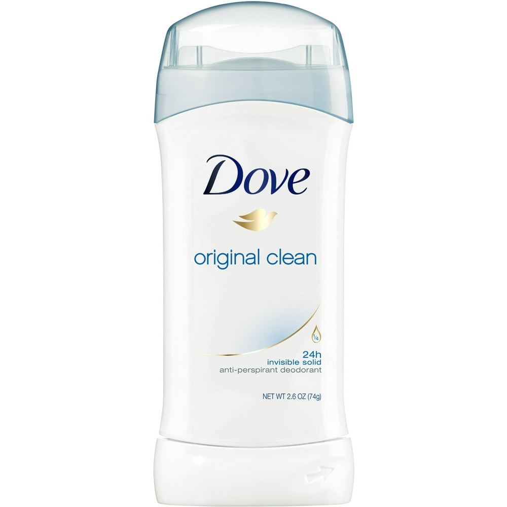 3 Pack Dove Antiperspirant Deodorant Original Clean 2.6 oz Walmart