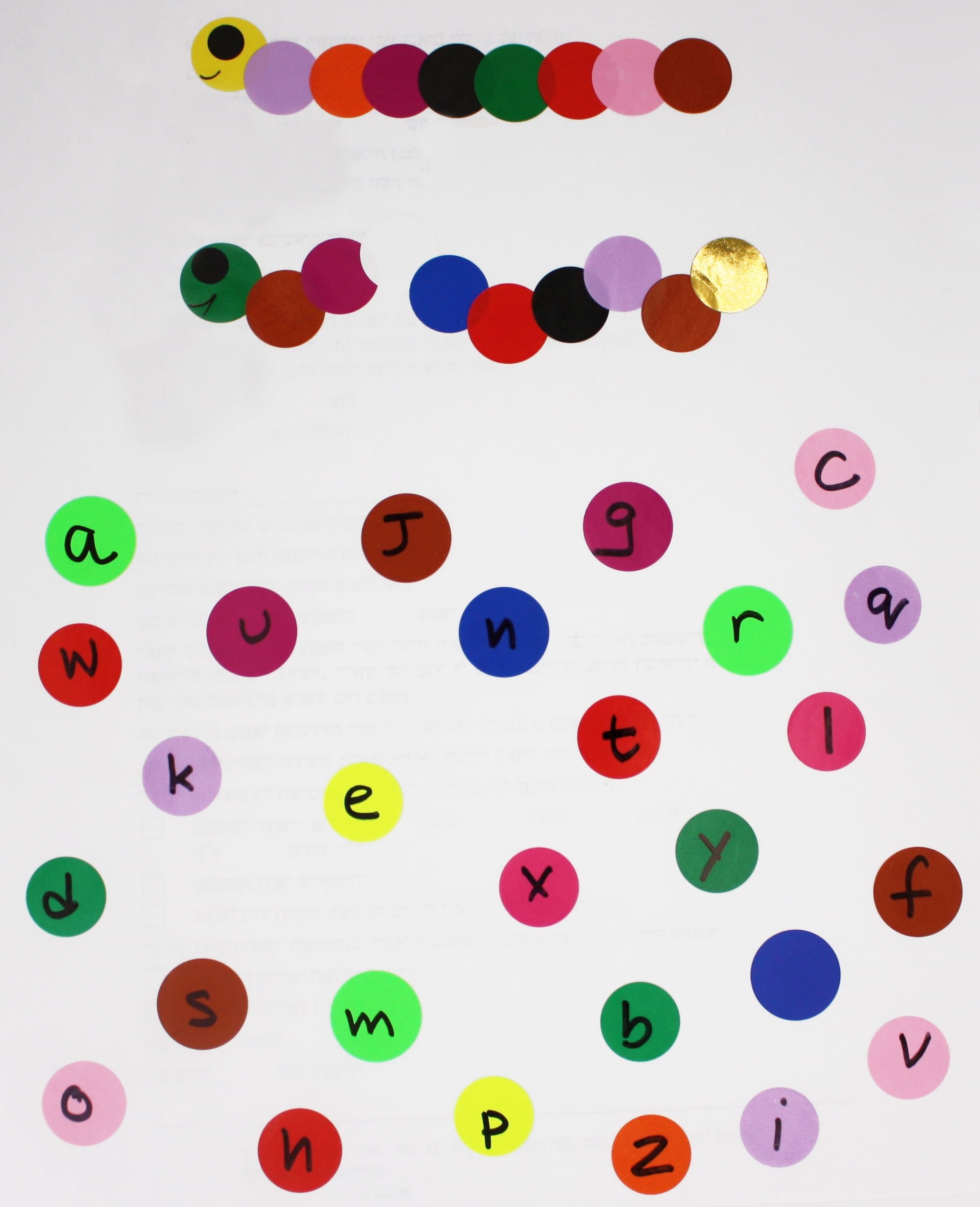 Dot Stickers (Approximately 1/4 inch) 5/16 Combo Colors 8mm 5376 / 8 Colors Combo