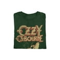 thumbnail image 3 of Ozzy Osbourne - Late 80s Vintage Ozzy Jumbo Print Unisex T-Shirt - Green - Small, 3 of 6