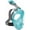 Turquoise-S-M, variant on Seaview 180 Sport Full Face Snorkel Mask Adults, 180 Degree Panoramic View, Anti Fog, Dry Top Snorkeling Gear for Adults & Youth with Camera Mount for Ocean, Beach & Travel