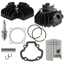 Niche Cylinder Wiseco Piston Gasket Kit for Yamaha PW50 QT50 Towny 1979-2017 MK1012509