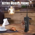 thumbnail image 3 of Modelo De Teléfono Móvil Retro De Hierro, Accesorio De Teléfono De Ladrillo Vintage Para Fiestas Temáticas De Los 80 Y 90, Ligero Para Fotografía Y Regalo, 3 of 7
