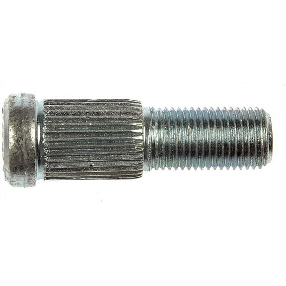 1/2-20 Serrated Wheel Stud - .620 In. Knurl, 1-13/16 In. Length