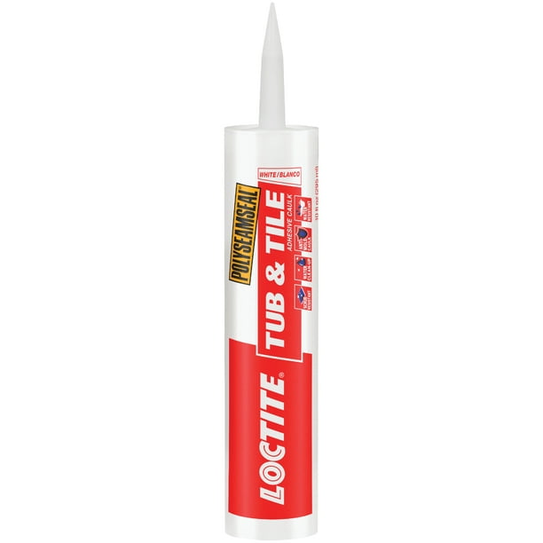 Henkel Loctite Polyseamseal Tub & Tile Adhesive Caulk 10 Oz., White