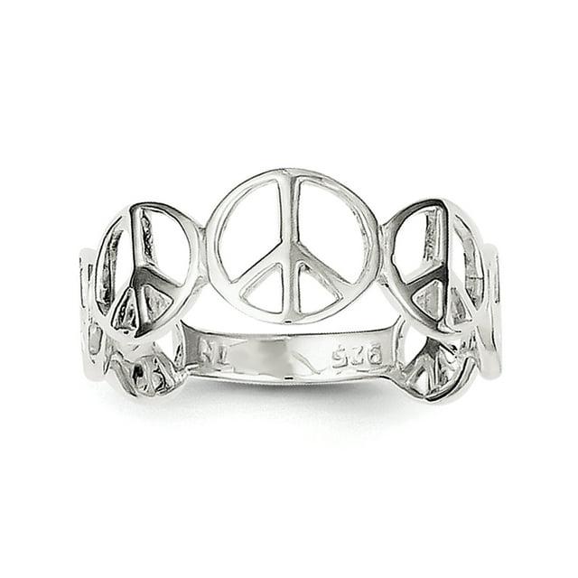 Bague de Paix en Argent Sterling 925