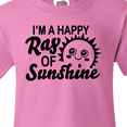 thumbnail image 4 of Inktastic Im a Happy Ray of Sunshine with Happy Sun Youth T-Shirt, 4 of 5