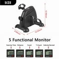thumbnail image 3 of BAOKALER Desk Bike Pedal Exerciser, Mini Exercise Bike, 3 of 17