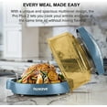 thumbnail image 3 of NuWave Pro Plus Air Fryer, Cozy Blue - Infrared Oven, 360 Surround Cooking, 3 of 7