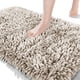 thumbnail image 1 of Alfombra de baño Yimobra, suave, absorbente y antideslizante, 80 x 50 cm, 1 of 9
