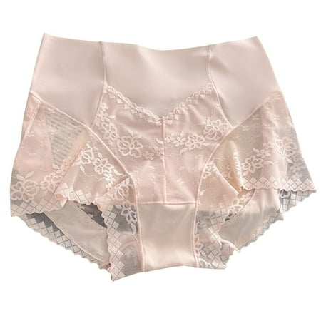 Levmjia Women Underwear High Waist Lace Panties No Show Seamless Breathable Soft Comfortable Ladies Panty 6 Pack Sexy Mid Rise Cotton Underwear For Daily Wear