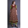 thumbnail image 3 of Bimba Print Long Party Wear Anarkali Kurta Flared A Line Kurtis For Women, 3 of 5