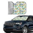 thumbnail image 3 of Kdxio Summer Leopard Print Front Windshield Sun Shade,Folding Auto Sunshade for Car Truck SUV-, 3 of 7