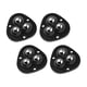 thumbnail image 3 of 4 ruedas giratorias de pasta, ruedas universales, ruedas giratorias, ruedas giratorias Negro, 3 of 9