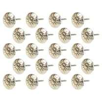 Toyvian 500pcs Furniture Upholstery Nails Golden Iron for Sofa Home Decoration Vintage