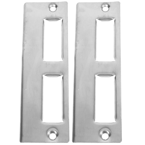 MOVTOTOP 2 Sets Door Strike Plate Strike Plate Door Latch Plate Door Strike Plates Metal Strike Plate