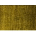 thumbnail image 1 of Ahgly Company Machine Washable Indoor Rectangle Oriental Yellow Industrial Area Rugs, 2' x 3', 1 of 4