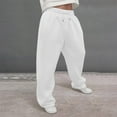 thumbnail image 2 of Sweat Pants Sweatpants Men Men's Baggy Sweatpants Wide Leg Lounge Sweat Pants with Pockets, 2 of 5
