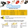 thumbnail image 4 of Infant Baby Girl Shoes Baby Mary Jane Flats Princess Wedding Dress Shoes Crib Shoe for Newborns,Infants,Babies, 4 of 7