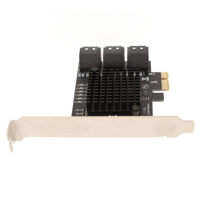 Tarjeta De Expansión PCIE 3.0 A 6 Puertos , Ancho De Banda De Bus De 32 Gbps PCI Express X4 X8 X16 Pin Chapado En Oro Tarjeta PCIE De 6 Puertos Velocidad De Transferencia