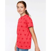 Code Five Youth Star Print Tee
