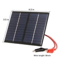 thumbnail image 4 of 1.5W/ Solar With Alligator Clip Compact Polycrystalline Solar Panel For Garden/Traffic/Emergency Light Solar Pump Outdoor Advertisement Toys, 4 of 7