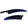 thumbnail image 2 of Bicicleta Bicicleta Guardabarros Denteros Trasera De Bicicleta De Montaña Lluvia Protector Azul Negro Sunnimix Neumático Fender, 2 of 8