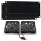thumbnail image 2 of Kit De Ventilador De Panel Solar, Ventilador De Escape Solar Duradero De 100W12V A Prueba De Polvo Con Panel Solar Para Invernadero OTVIAP Panel doble, 2 of 8