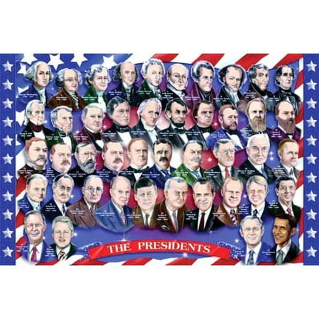 2868 - AMERICAN PRESIDENTS FLOOR PUZZLE AGES 6+
