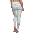 thumbnail image 7 of Digital White/Grey Camo Women's Casual Leggings - Camo Color Code 0057, 7 of 7