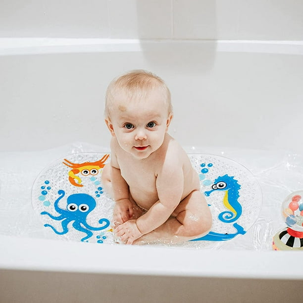 Tapis de bain pour baignoire enfants antidérapant salle de bain baignoire  enfant tapis pour bébé enfant en bas âge tapis de douche anti-dérapant pour  sol 