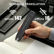 Language Translator Pen, 142 Languages Two-Way Translation Pen, OCR Pen Scanner, Text to Speech Reading Pen for Dyslexia, Text Extract Reader Pen, Portable Traductor Pen