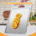 thumbnail image 3 of Titanium Cutting Boards for Kitchen, 2024 New Brushed Cutting Board Stainless Steel Cutting Board, Premium Double-Sided Chopping Boards for Dishwasher Meat Fruit & Vegetable (18 * 11.8in), 3 of 7