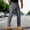 002Gray, variant on Tactical Pants for Men Fashion Waterproof Hiking Ripstop Stretch Pants with Multi-Pockets Cargo Loose Fit Lightweight Solid Color Pant Khaki S