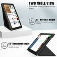 thumbnail image 2 of Allytech All-New Kindle Fire HD 10 2021 Case, Fire HD 10 Plus Case 2021, Ultra Slim Lightweight Shockproof Auto Sleep Wake Multi Angle Viewing Stand Cover for Amazon Fire HD 10 2021 11th Gen, Black, 2 of 7