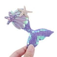 thumbnail image 5 of Unique Bargains 1 Pc Grace Mermaid Hair Clips for Home Purple, 5 of 5