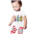 thumbnail image 3 of Odeerbi Baby Bodysuit Layette Onesie for Toddler Infant Newborn Girls Boys Easter Bunny Romper 2025 Casual Clothes White, 3 of 8