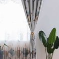 thumbnail image 3 of Unatoiry Rideaux Occultants Assombrissants Panneau de Fenêtre Draperies Chambre Porte Rideau Doublé beige Crochet Fil, 3 of 6
