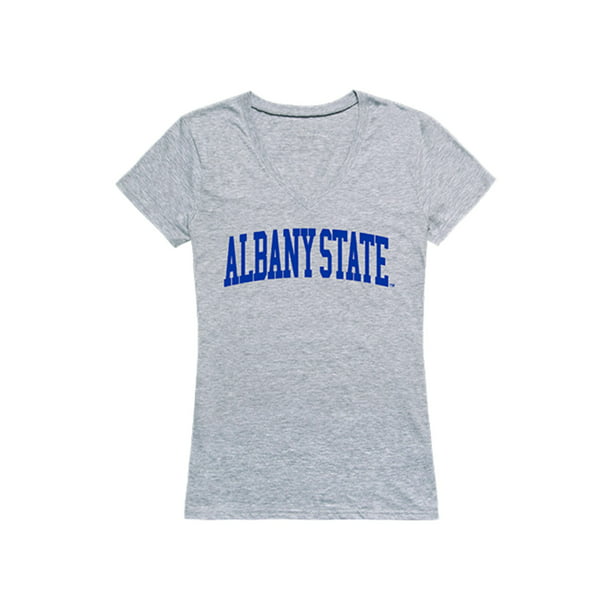 ASU Albany State University Game Day Women's Tee T-Shirt Heather Grey ...