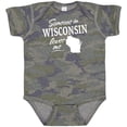 thumbnail image 3 of Inktastic Someone in Wisconsin Loves Me Boys or Girls Baby Bodysuit, 3 of 5