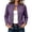 Purple, variant on Lnmiateer Women Stand‑Collar Full‑Zip Cropped Faux Suede Moto Biker Jacket Long‑Sleeve With Pockets Soft Cozy Western‑Style Fall Winter Travel Outdoor Outerwear