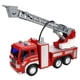 thumbnail image 5 of Camión de bomberos con rociador de inercia de gran tamaño, camión de escalera, vehículo de suministro de agua, historia, música, luces, 5 of 5