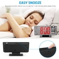 thumbnail image 6 of Alarm Clock, AMIR Projection Alarm Clock 7.8'' LED Display Snooze 12/24H Digital Alarm Clock for Bedroom Kids Elderly Home Office, 6 of 9