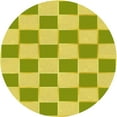 thumbnail image 1 of Ahgly Company Machine Washable Indoor Round Transitional Pistachio Green Area Rugs, 4' Round, 1 of 7