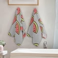 thumbnail image 4 of Dreamtimes Watermelon Soft Hand Towels 2-Piece Absorbent Bath Towel Decorative Fingertip Towels for Bathroom Gym Spa Hotel Beach Swimming Pool,14.4" x 28.3", 4 of 7