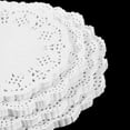 thumbnail image 6 of 100 Pcs Round Paper Lace Doilies for Cake Placemat Wedding Party Decoration, 6 of 6