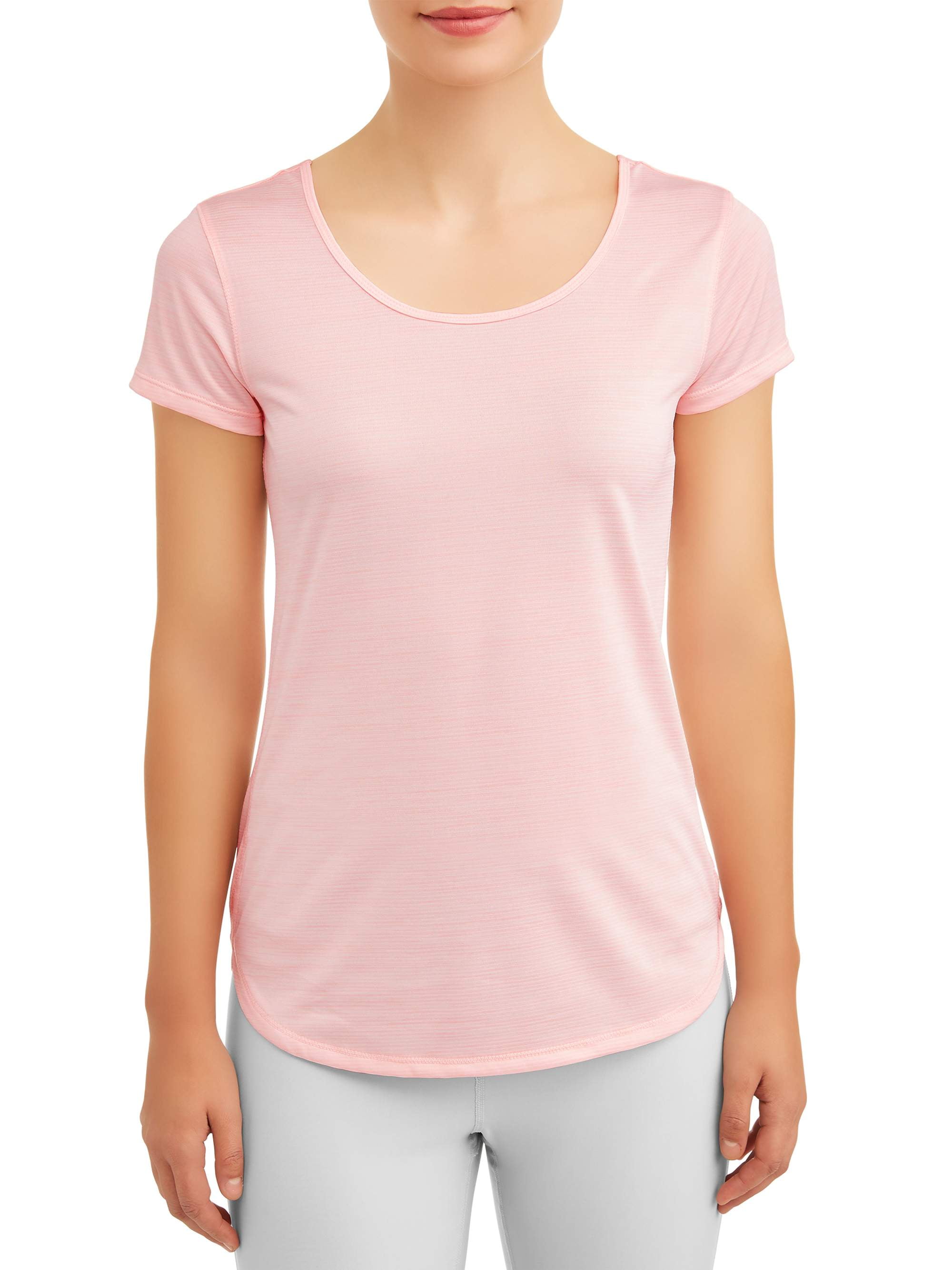 RBX Women's Active Striped Strappy Back TShirt