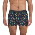 thumbnail image 1 of Balery Shells and Seaweed Calzoncillos bóxer para hombre, ropa interior de algodón suave y transpirable con cinturilla de nailon-Medium, 1 of 5