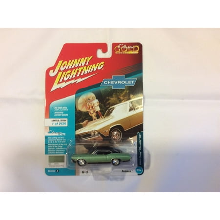 Johnny Lightning JLCG013 Classic Gold Ver A 1968 Chevy Chevelle (Best Classic Sports Cars)