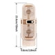 thumbnail image 3 of Fiudx Ventilador de Torre de Escritorio, Potente Salida de Aire, Diseño Compacto y Portátil, Ajuste de Viento de 360 Grados, Batería Recargable, Uso En Dormitorios de Oficina, Experiencia Fresca y Fr, 3 of 6