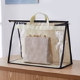 thumbnail image 5 of Bolsa sellada para armario transpirable a prueba de polvo, bolsa de almacenamiento protectora, bolsa colgante transparente, bolsa de almacenamiento sellada, color Beige, 5 of 5